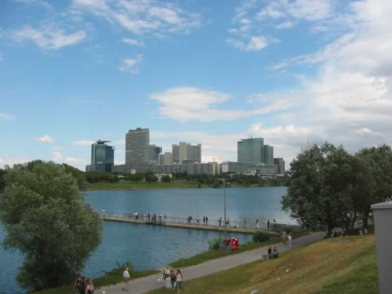 Donauinsel in Wien