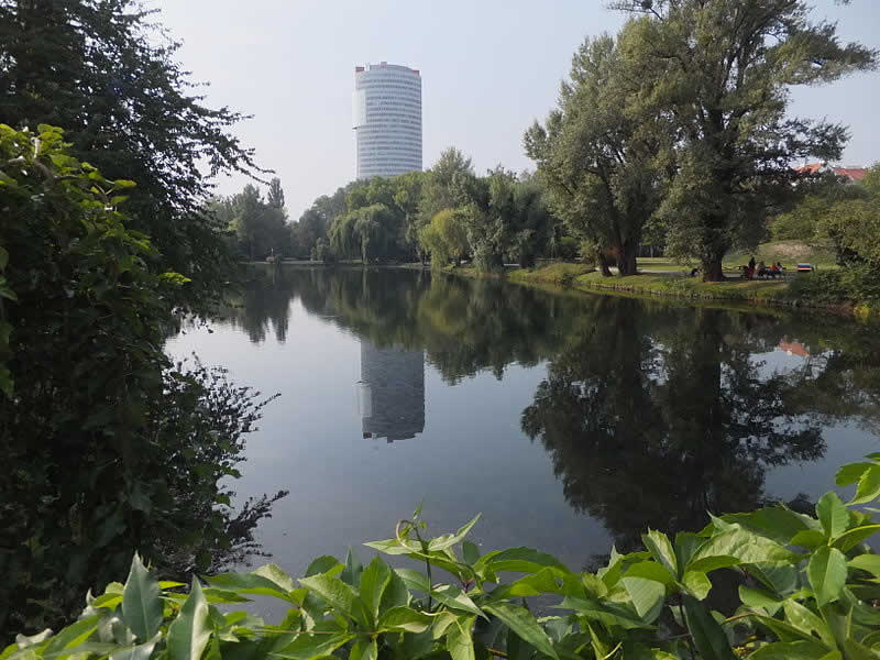 Floridsdorfer Wasserpark bei der Alten Donau