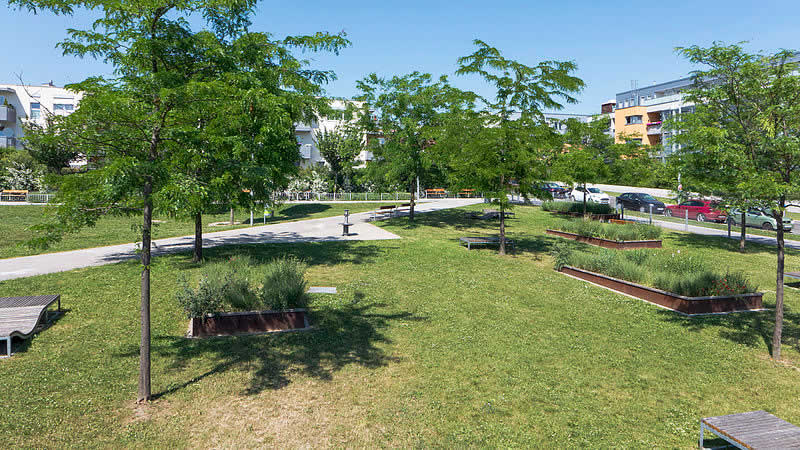 Grundäckerpark in Oberlaa Wien-Favoriten