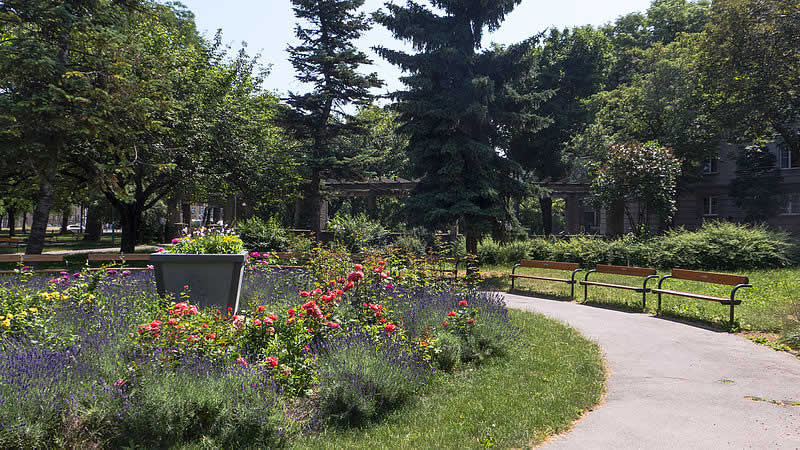 Haydnpark beim Gürtel in Wien-Meidling