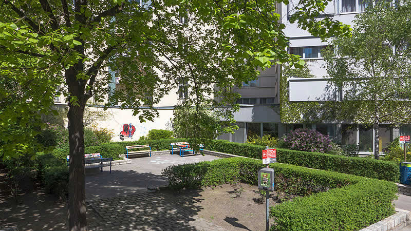 Johannes-Diodato-Park bei der Wiedner Hauptstraße Wien