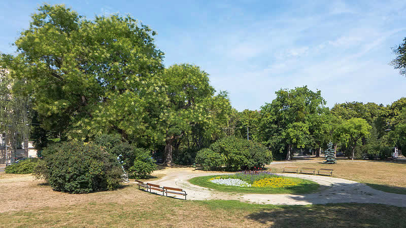 Joseph-Kainz-Park beim T&uuml;rkenschanzpark Wien 18