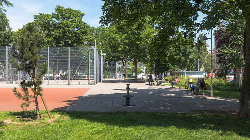 Laubepark in Wien-Favoriten