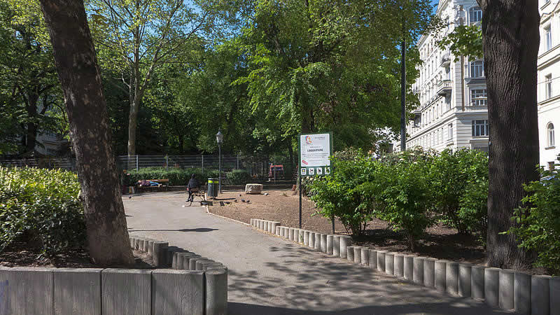 Loquaipark bei der Hofmühlgasse in Wien 6