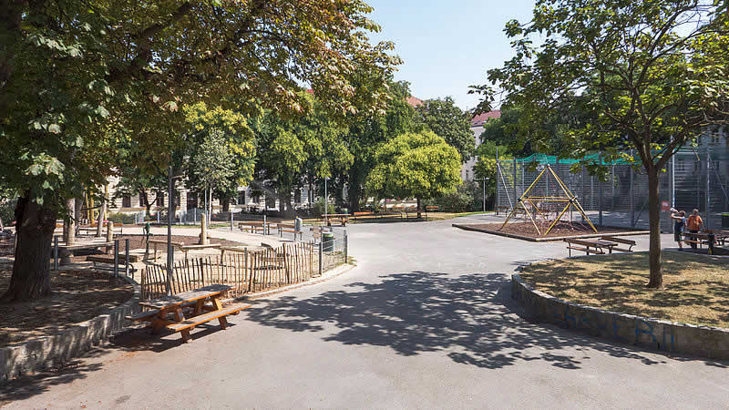 Maria-Ebner-Eschenbach-Park in Wien-W&auml;hring