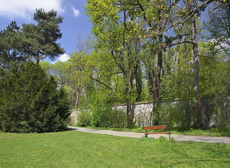 Maxingpark beim Schloss Schönbrunn in Wien 13