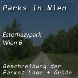 Esterhazypark beim Haus des Meeres in Wien