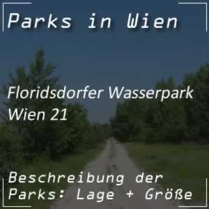 Floridsdorfer Wasserpark bei der Alten Donau in Wien