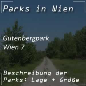 Gutenbergpark beim Spittelberg in Wien