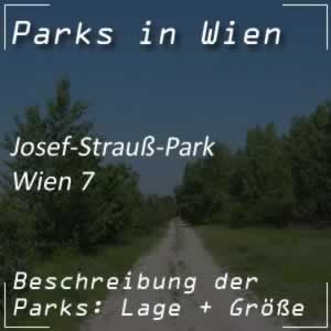 Josef-Strauß-Park bei der Kaiserstraße Wien 7