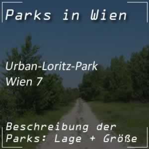 Urban-Loritz-Park in Wien 7 beim Gürtel