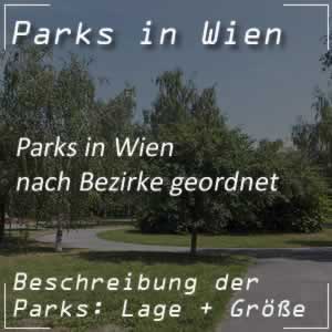 Liste der Wiener Parks nach Bezirke geordnet