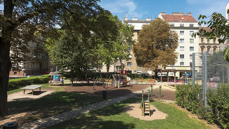 Rubenspark in Wien 4