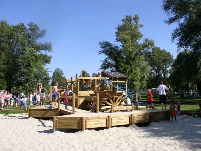 Schiffmühlenspielplatz in Wien 22