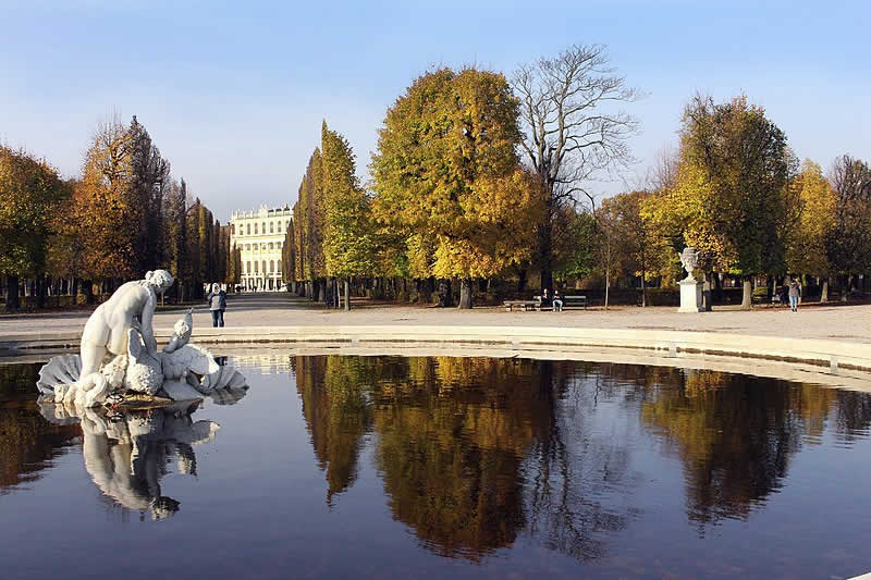 Schlosspark Schönbrunn in Wien