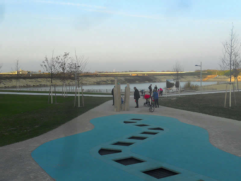 Seepark Aspern in der Seestadt Wien 22