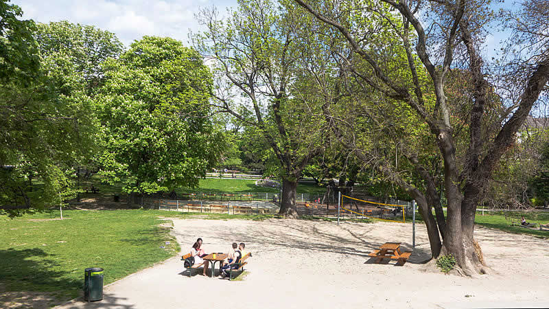 Waldmüllerpark in Wien-Favoriten