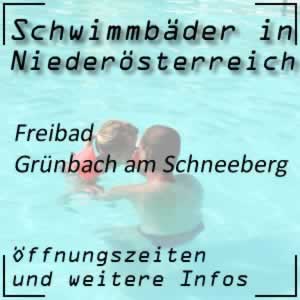 Freibad Grünbach am Schneeberg