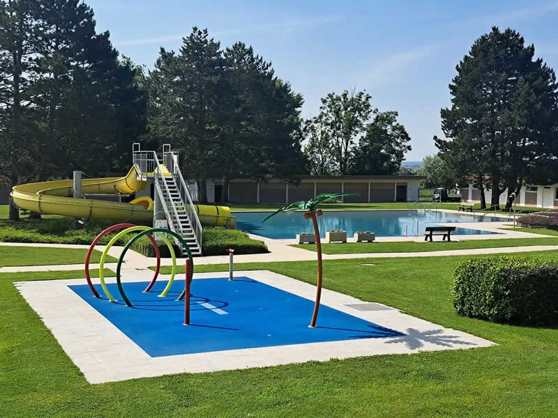 Freibad Oggau im Burgenland