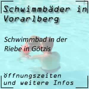 Schwimmbad in der Riebe Götzis