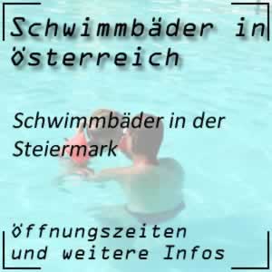 Schwimmbäder in der Steiermark