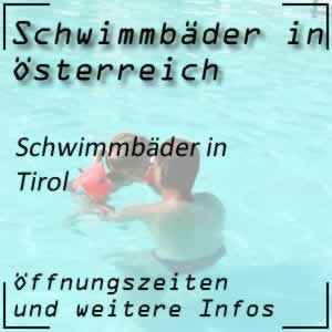 Schwimmbäder in Tirol