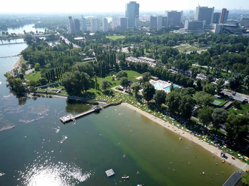 Strandbad Alte Donau in Wien