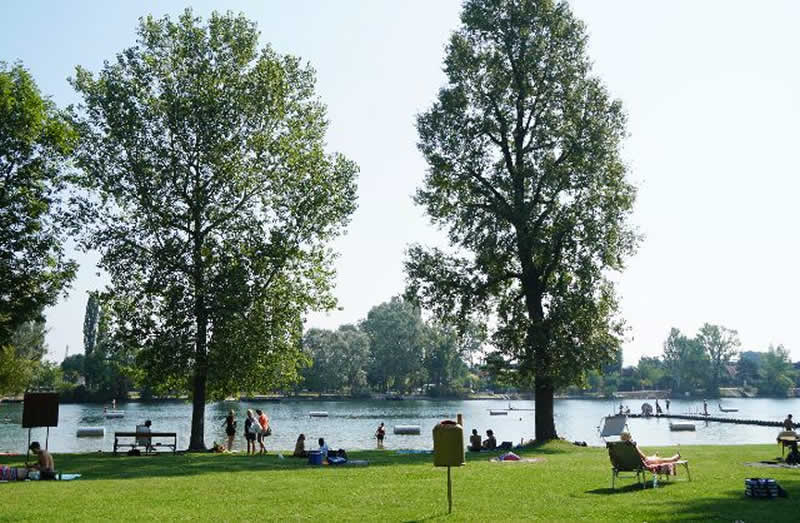 Strandbad Gänsehäufel in Wien