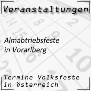 Almabtriebsfest Vorarlberg