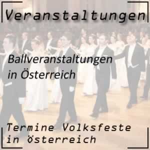 Ballkalender Österreich