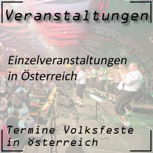 Große Volksfeste in Österreich
