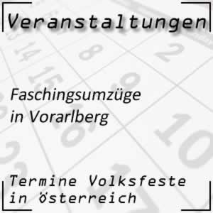 Faschingsumzug Vorarlberg