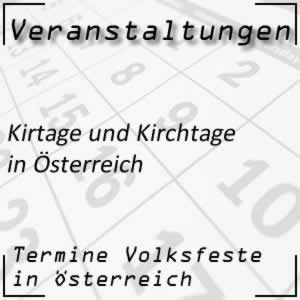 Kirtage Österreich