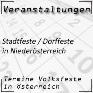 Stadtfest Niederösterreich Dorffest