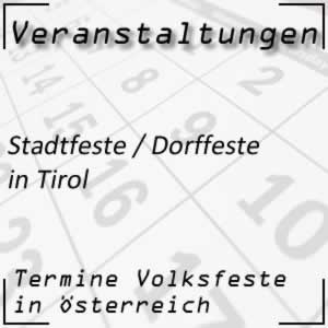 Stadtfest Tirol Dorffest