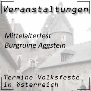 Mittelalterfest Burgruine Aggstein