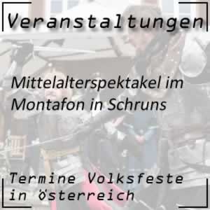 Volksfest Mittelalterspektakel im Montafon Mittelalterfest