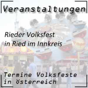 Volksfest Rieder Volksfest