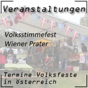 Volksstimmefest im Wiener Prater