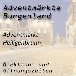 Adventmarkt in Heiligenbrunn