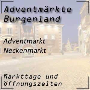 Adventmarkt in Neckenmarkt