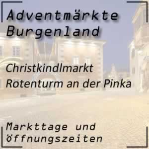 Christkindlmarkt in Rotenturm an der Pinka