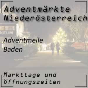 Adventmeile Baden