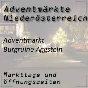 Adventmarkt Burgruine Aggstein