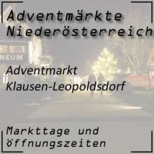 Adventmarkt Klausen-Leopoldsdorf