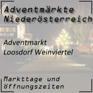 Adventmarkt Loosdorf im Weinviertel