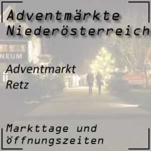 Adventmarkt Retz Drüber und Drunter