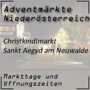 Christkindlmarkt Sankt Aegyd am Neuwalde