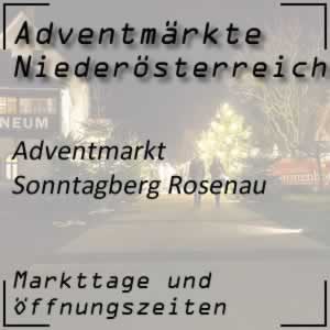 Adventmarkt Sonntagberg Rosenau