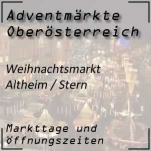 Adventmarkt Stern bei Altheim